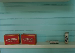 1930's household items at Pond Spring (photo by Marjorie Kaufman)